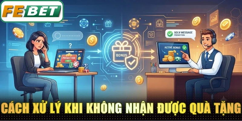 Cách xử lý khi người chơi không nhận được quà tặng