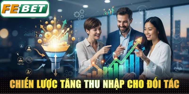 Đại Lý Febet - Việc Nhẹ Lương Cao Hoa Hồng Lên Đến 60% 5 Chiến lược gia tăng chuyển đổi và thu nhập cho đối tác