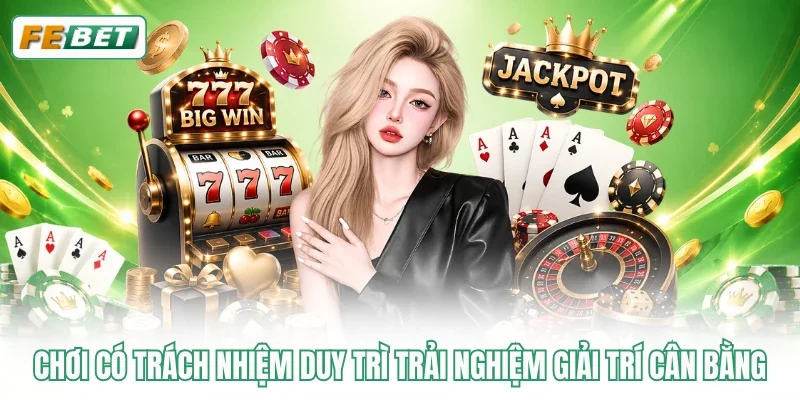 Chơi có trách nhiệm duy trì trải nghiệm giải trí cân bằng