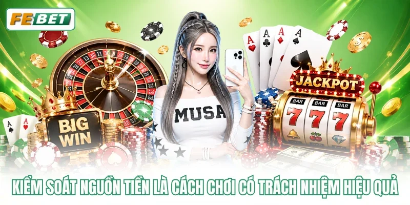 Kiểm soát nguồn tiền là cách chơi có trách nhiệm hiệu quả