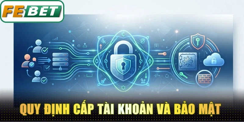 Quy định về việc cấp tài khoản và bảo mật dữ liệu